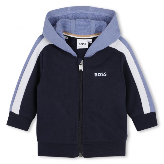 Hugo Boss Navy/Blue hoody + short set 