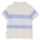 Hugo Boss Pale Blue/Beige stripe polo top 