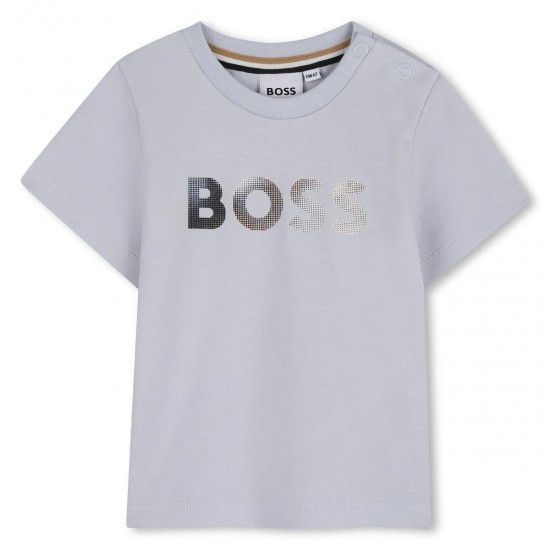 Hugo Boss Blue dotty logo t-shirt 