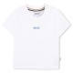 Hugo Boss White small logo t-shirt 