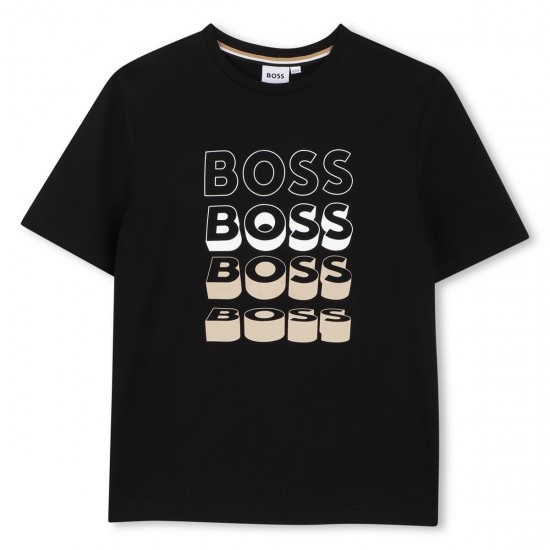 Hugo Boss Black 4 logo t-shirt 