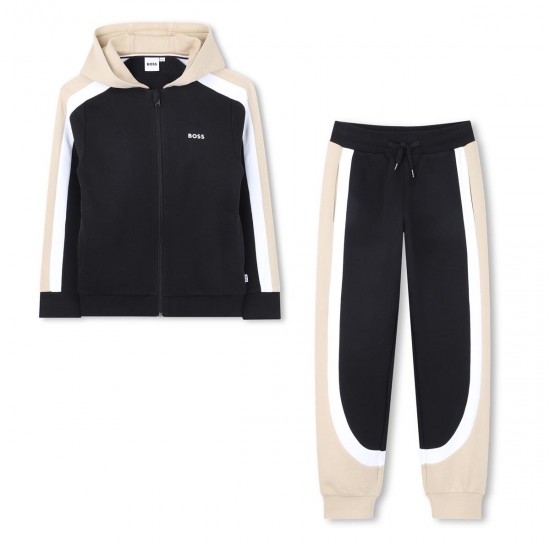 Hugo Boss Black/Stone tracksuit 