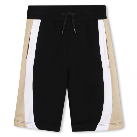 Hugo Boss Black/Stone hoody with sweater shorts 