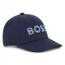 Hugo Boss Navy/Blue logo skip hat 