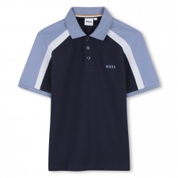 Hugo Boss Navy/Blue polo top 