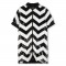 Karl Lagerfeld Black/White sequin dress