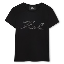 Karl Lagerfeld Black logo t-shirt 