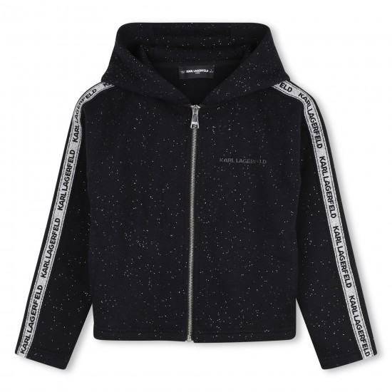Karl Lagerfeld Black glitter tracksuit Karl Lagerfeld Black glitter tracksuit