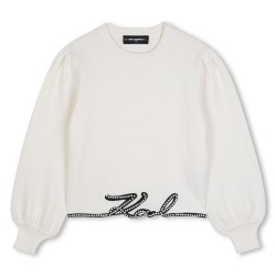 Karl Lagerfeld Cream knit jumper 
