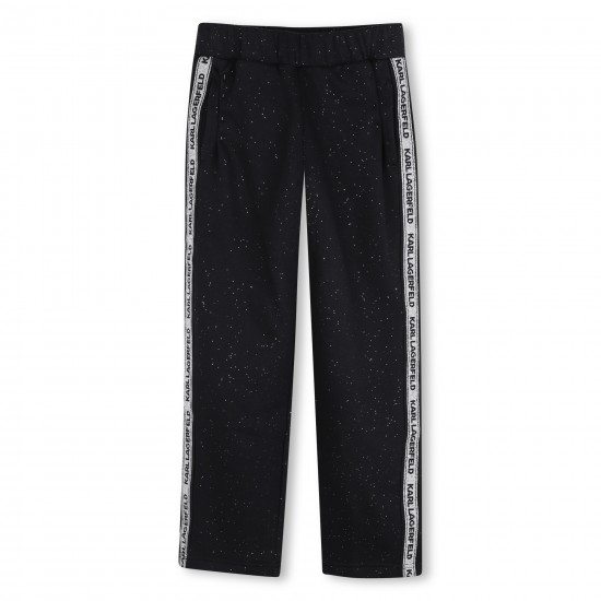 Karl Lagerfeld Black glitter tracksuit Karl Lagerfeld Black glitter tracksuit