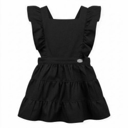 Lelli Kelly Bryony Black ruffle pinafore 