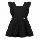 Lelli Kelly Bryony Black ruffle pinafore 