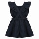 Lelli Kelly Bryony Navy ruffle pinafore 