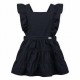 Lelli Kelly Bryony Navy ruffle pinafore 