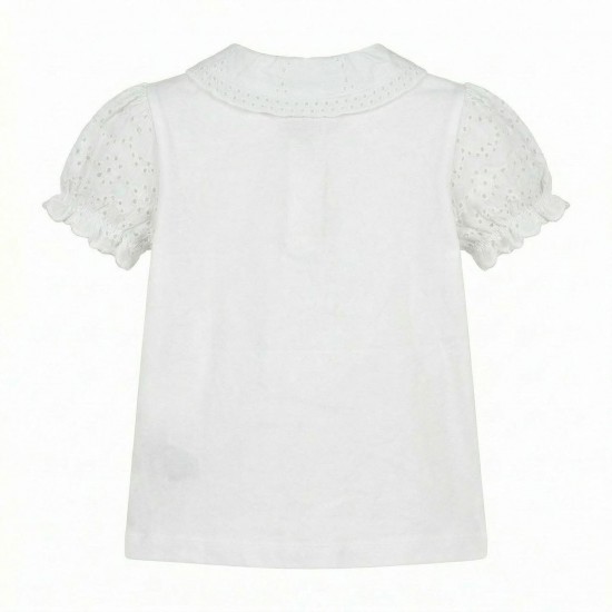 Lelli Kelly White Bethany school polo top Lelli Kelly White Bethany school polo top