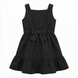 Lelli Kelly Black Becky bow pinafore 