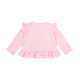 Little A Pink Olivia Cross over bow cardigan
