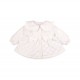 Little A White Penelope quilted jacket 