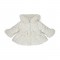 Little A Dolly White Quilted jacket 