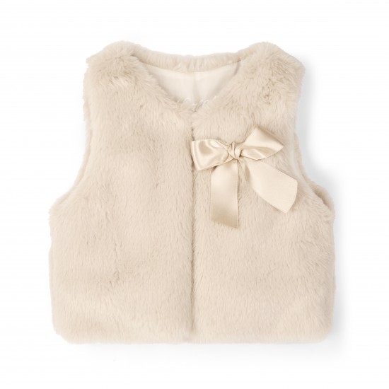 Little A Stone Dani fur gilet 