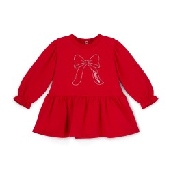 Little A Red Esme sweat dress 
