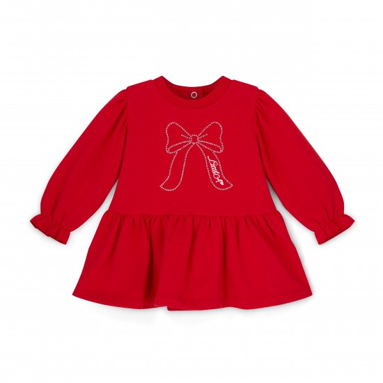 Little A Red Esme sweat dress 