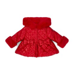 Little A Red Dolly quilted jacket 