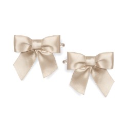 Little A Stone Denver satin bow hairlclips