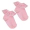 Little A pink Jinny frill sock 