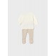 Mayoral Cream/Beige 2 piece knitted set 