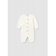 Mayoral Cream/Beige car knit all in one set 