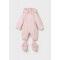Mayoral Pink dotty snowsuit 