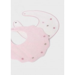 Mayoral 2 pack dotty bibs