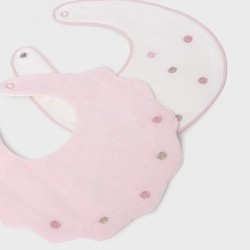 Mayoral 2 pack dotty bibs