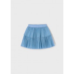 Mayoral Blue glitter tutu skirt 