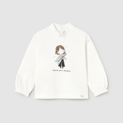 Mayoral Cream follow your dreams top 