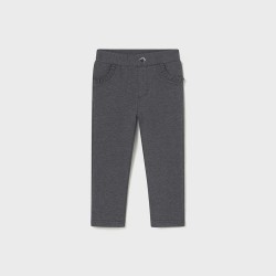 Mayoral dark Grey plain trousers 