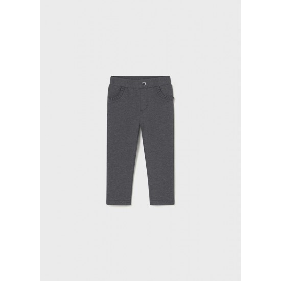 Mayoral dark Grey plain trousers 