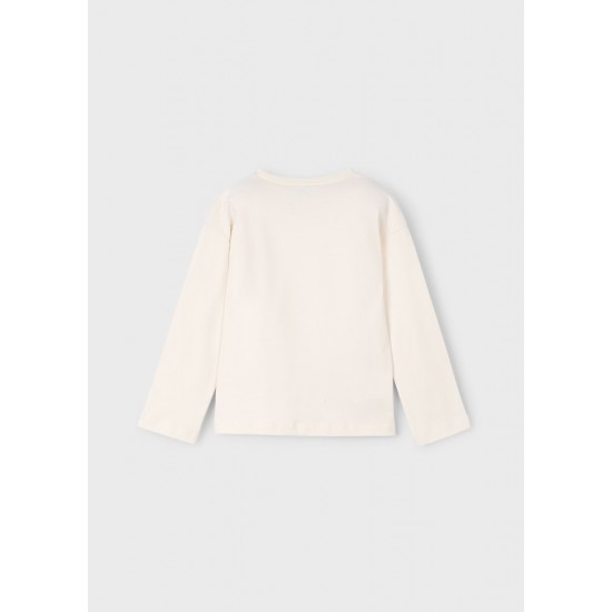 Mayoral Cream unique long sleeved top 