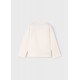 Mayoral Cream unique long sleeved top 