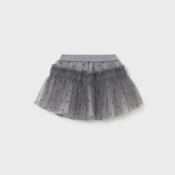 Mayoral Silver/Grey Stars tutu skirt 