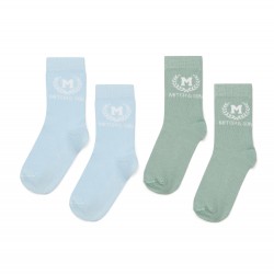 Mitch & Son Sky blue 2 pack sock 
