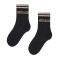 Mitch & Son Black Lawson sport sock 