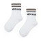 Mitch & Son White Lawson sport sock 