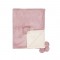 Mayoral Pink fur pom pom blanket 