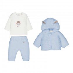 Mayoral Blue sheep 3 piece tracksuit set 