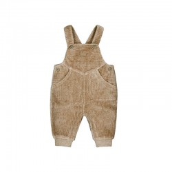 Mayoral Dark Beige cord dungaree set 