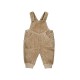 Mayoral Dark Beige cord dungaree set 