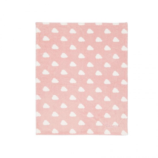 Mayoral Pink/Clouds fur blanket Mayoral Pink/Clouds fur blanket