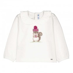 Mayoral Cream Top+ short set 